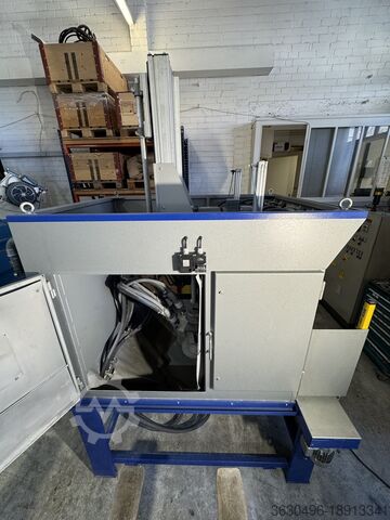 Sandblasting plant Nicolis Satellitenstrahlanlage