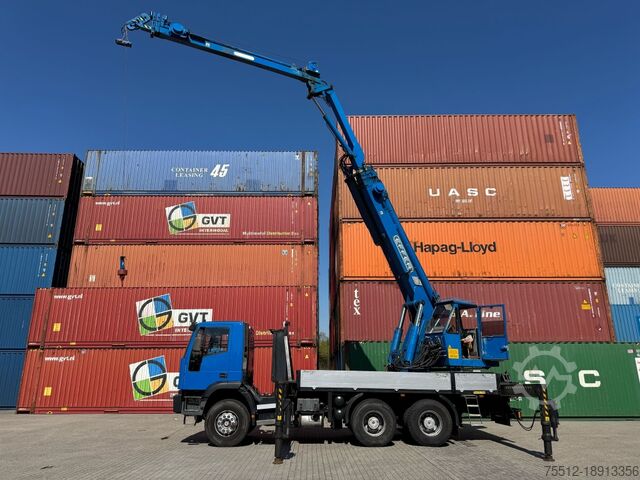 Kranabíll Iveco Cursor 6X4 / EFFER 36M / JIB / Winch / TUV: 10-...