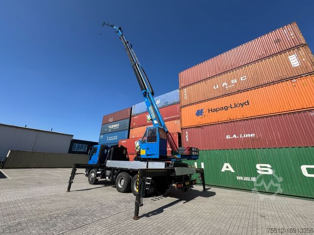 Kranabíll Iveco Cursor 6X4 / EFFER 36M / JIB / Winch / TUV: 10-...