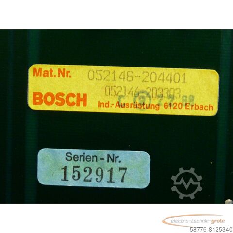 Bosch-komponent Bosch 052146-204401 Platine aus TR15-R Verstärker-Modul