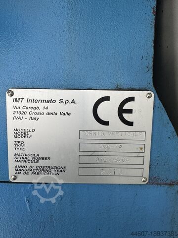 Tornio verticale IMT W20 T2 IMT 2010