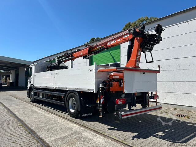Platvormveok SCANIA P360 / Atlas 145 + Zange