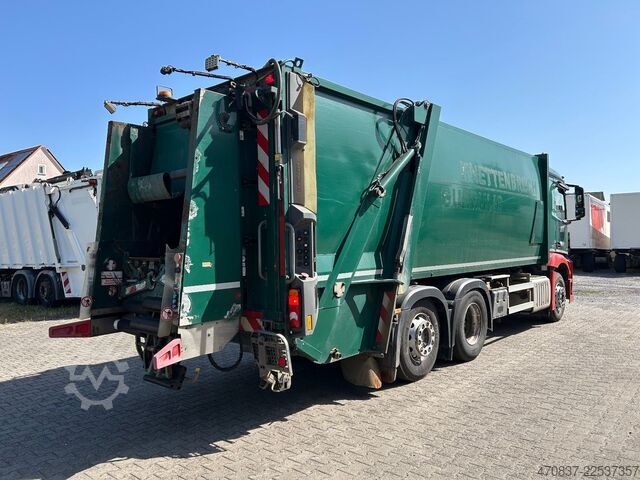 Prügiauto MERCEDES-BENZ 2533 / Faun VarioPress 524 + Schüttung
