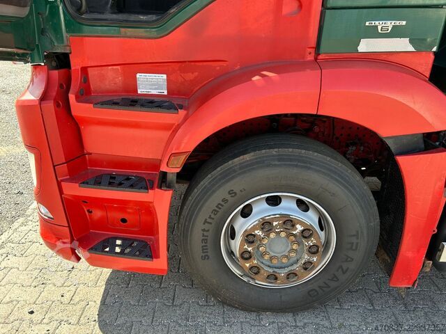 Prügiauto MERCEDES-BENZ 2533 / Faun VarioPress 524 + Schüttung