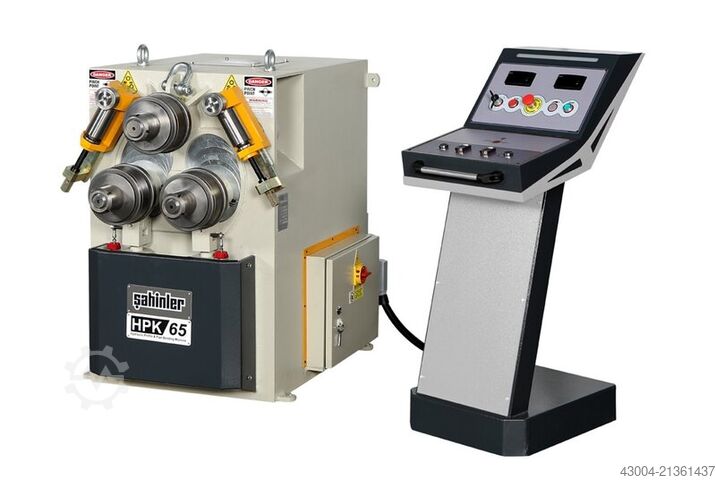 Máquina para dobrar perfis de anéis HESSE by SAHINLER HPK 65