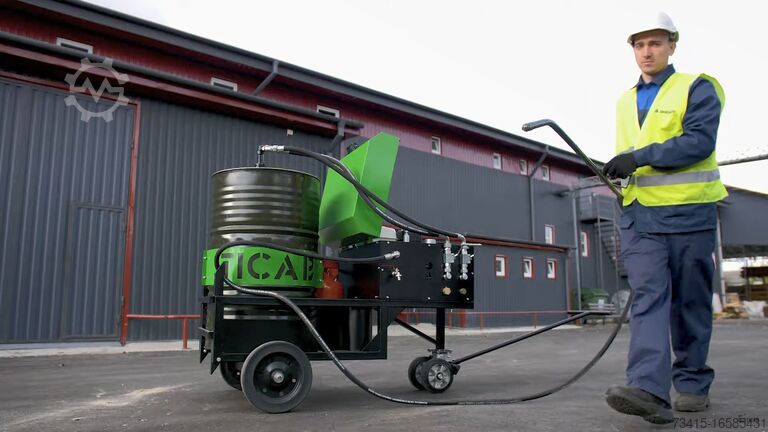 змішувач мастичного асфальту TICAB Mini Asphalt Plant