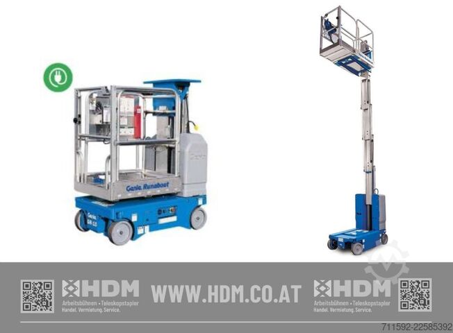 Plataforma de trabajo especial Genie GR-15 Runabout Arbeitsbühne