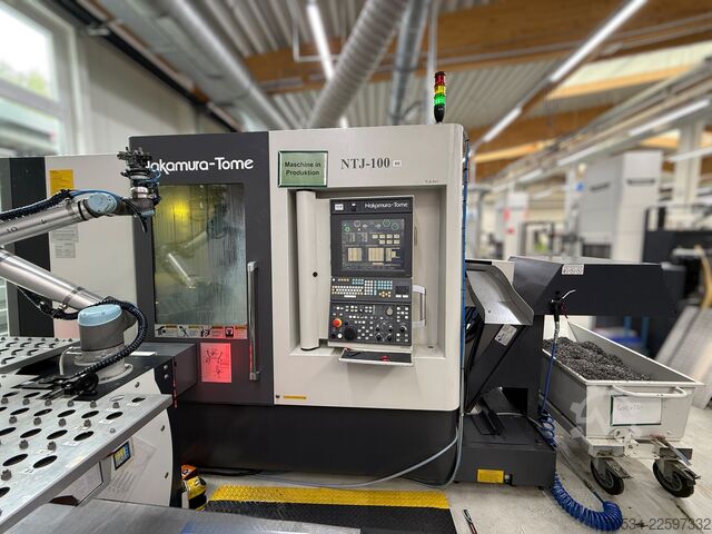 Centro di tornitura e fresatura CNC Nakamura-Tome NTJ-100