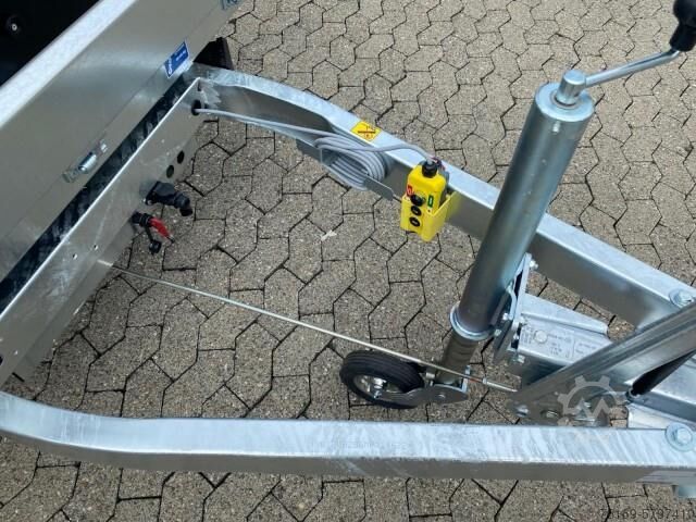 تریلر کمپرسی Brenderup Rückwärtskipper BT4260STB 2500, 2,5 to., E-Pumpe, 259x143x35cm