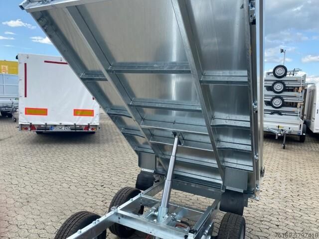 تریلر کمپرسی Brenderup Rückwärtskipper BT4260STB 2500, 2,5 to., E-Pumpe, 259x143x35cm