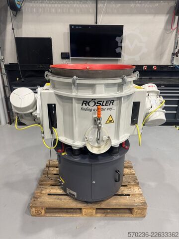फेल्गेन प्रोसेसिंग सिस्टम रॉसलर DL ट्रोवा Rösler Oberflächentechnik GmbH Rösler FBA 24/2 Turbo