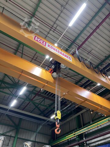 คานคู่ 18,800 มม. x 20 ตัน Konecranes Dubbelligger Bovenloopkraan