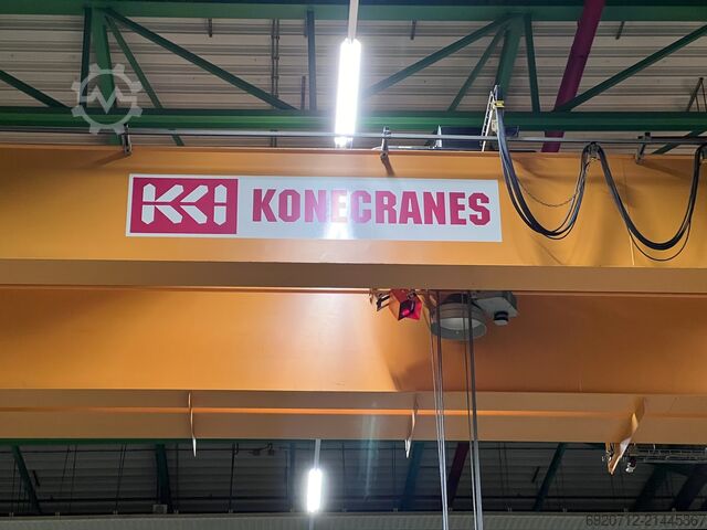 คานคู่ 18,800 มม. x 20 ตัน Konecranes Dubbelligger Bovenloopkraan