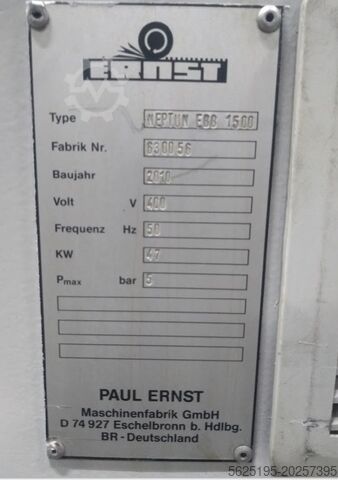 Lemez sorjátlanító gép Ernst NEPTUN EBB1500