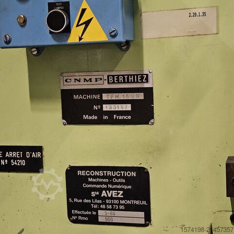 Torno vertical BERTHIEZ tfm 160