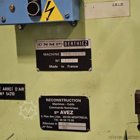 Torno vertical BERTHIEZ tfm 160