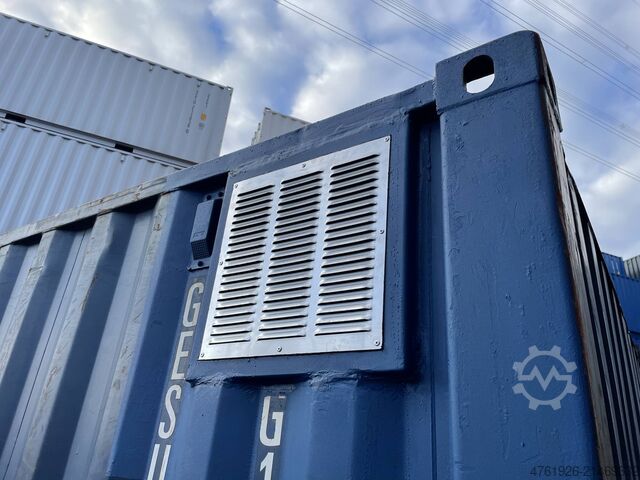 Jūrinis konteineris Other 20 Fuß Lagercontainer mit Lüftungsgitter