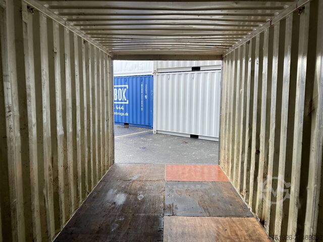 Jūrinis konteineris Other 20 Fuß Lagercontainer mit Lüftungsgitter
