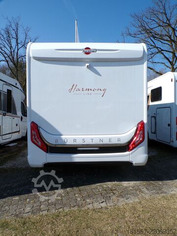 Semi-integrated camper BÜRSTNER Lyseo TD 736 Hubbett, Markise, Abwassert. beh.