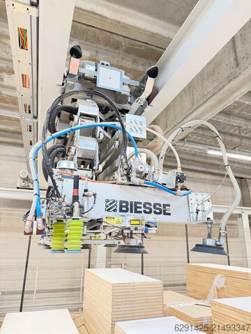 Sklad na uskladnenie a nakládku panelov BIESSE WINSTORE 3D K1