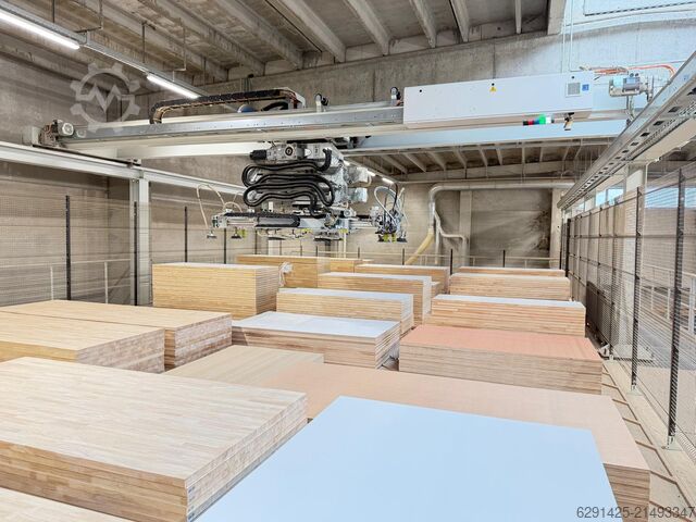 Sklad na uskladnenie a nakládku panelov BIESSE WINSTORE 3D K1