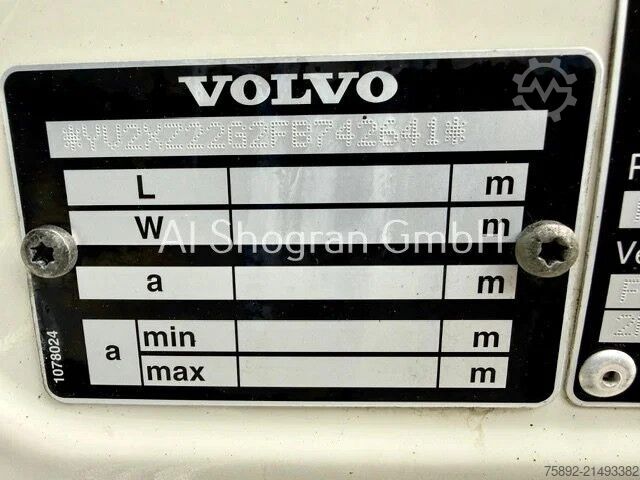 Podwozie z kabiną Volvo FM 410 / 8x4 / Blatt - Luft / Eu6