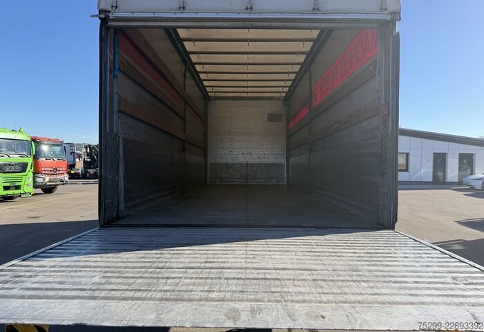 Kamion s ravnom platformom i ceradom Scania R164LB 4x2 Plane/HB / Swiss-Vehicle