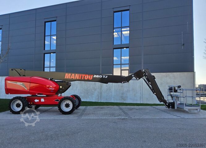Liigendatud teleskoopiline tööplatvorm Manitou 280 TJ