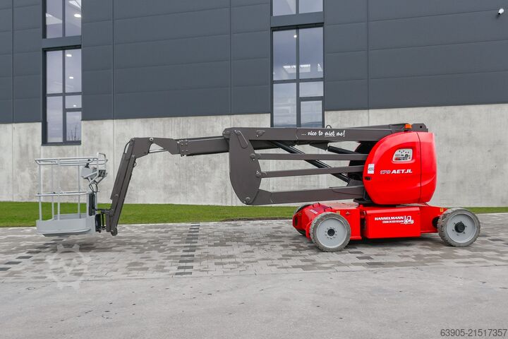 Mafsallı teleskopik çalışma platformu Manitou 170 AETJ