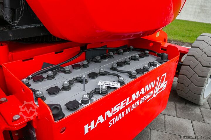 Mafsallı teleskopik çalışma platformu Manitou 170 AETJ