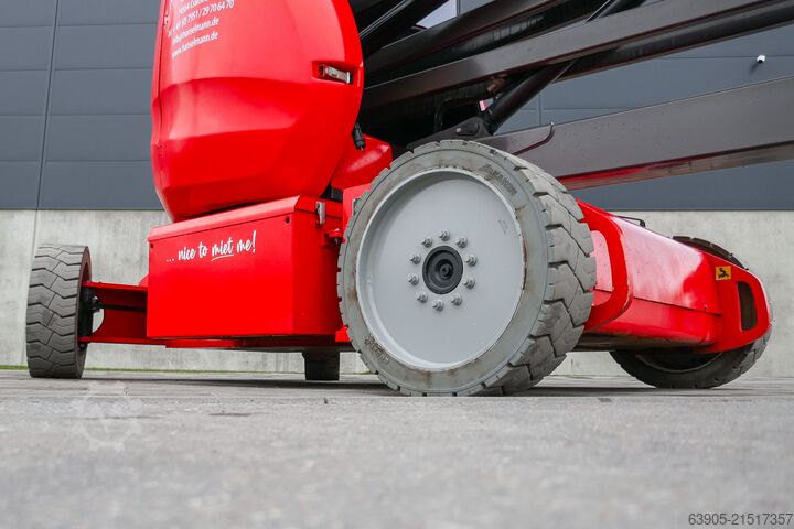 Mafsallı teleskopik çalışma platformu Manitou 170 AETJ