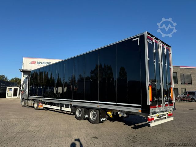 نیمه تریلر جعبه‌ای TALSON TGG TAL 12/18 Mega Kofferauflieger 99m³