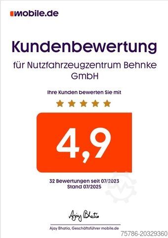 Van badan peti sejuk MERCEDES-BENZ Sprinter 416/516 CDI KA / Kerstner/ Autom./ AC