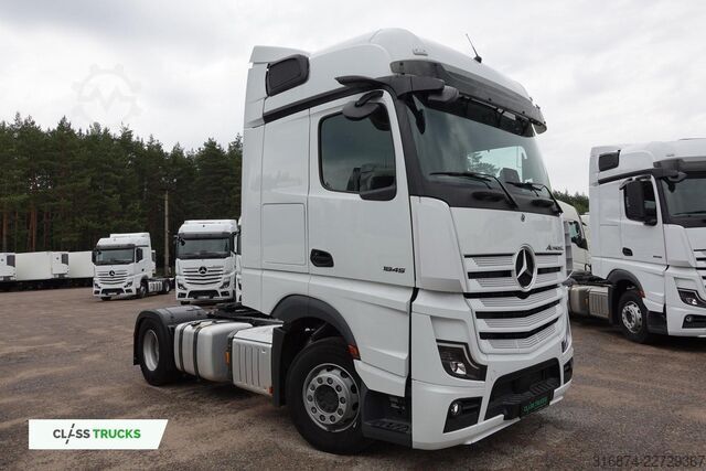 मानक ट्रैक्टर यूनिट MERCEDES-BENZ Actros 5 1845 BigSpace MirrorCam
