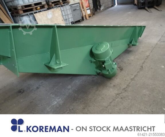 Вібраційний жолоб Jöst 3500-1300 FUF Test Vibrating Chute Jöst 3500-1300 FUF