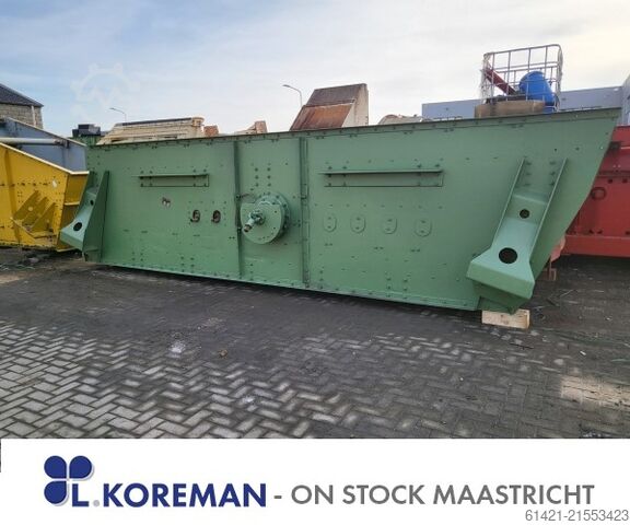 Сортувальна машина Binder 24/60-2 Binder Type: KS 2400/6 Surface: 6000 x 2400 mm – 2 Decks Screening machine Binder 24/60-2