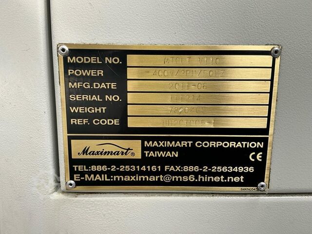Vertical machining center MTRent MTcut V110