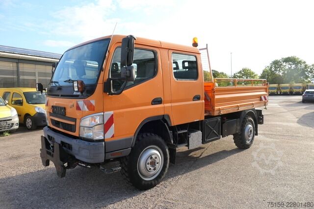 Пикап комби mitsubishi Pfau Rexter A 8000 4x4 DoKa AHK KLIMA Vorbaukehrmaschine