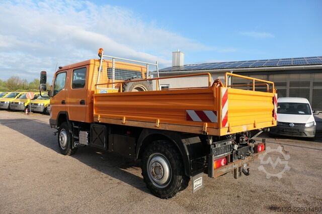 Пикап комби mitsubishi Pfau Rexter A 8000 4x4 DoKa AHK KLIMA Vorbaukehrmaschine