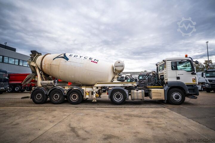 Mixer MAN TGS 18.400 BLS 4X4H+ SEMI-MIXER 12M3