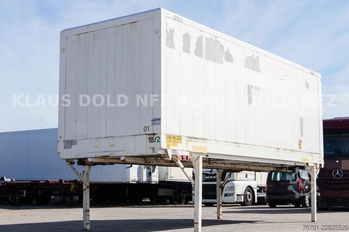 बॉडी बदलने वाला ट्रक Krone WK 7.3 STG BDF Wechselbrücke Koffer