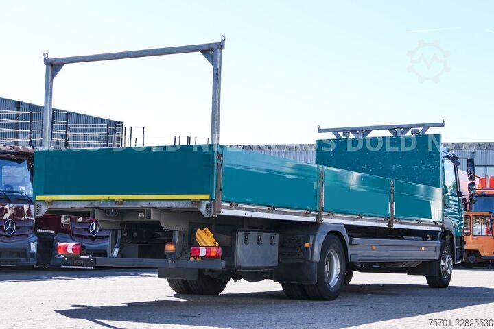 फ्लैटबेड ट्रक MERCEDES-BENZ Atego 1527 Pritsche Bordwände Euro 6