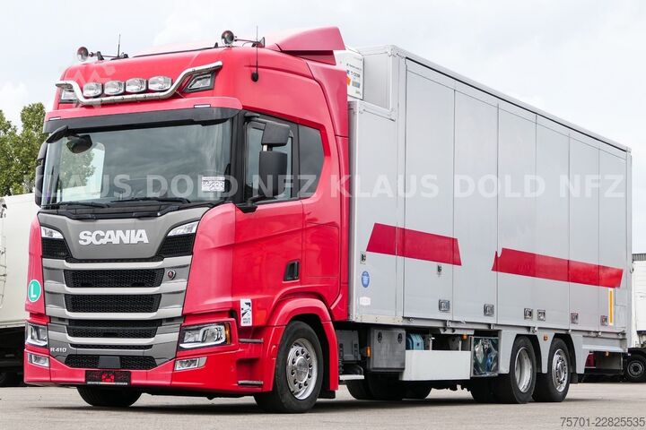 कार वाहक ट्रक SCANIA R 410 Autotransp. Retarder Lift-/Lenkachse Euro6