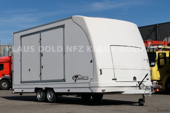 कार कैरियर ट्रेलर TURATELLO TR S 202 geschlossener Autotransporter