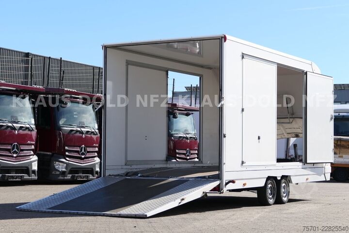 कार कैरियर ट्रेलर TURATELLO TR S 202 geschlossener Autotransporter