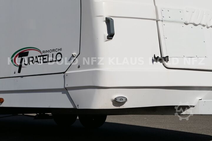 कार कैरियर ट्रेलर TURATELLO TR S 202 geschlossener Autotransporter