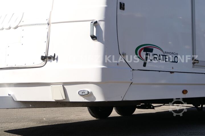 कार कैरियर ट्रेलर TURATELLO TR S 202 geschlossener Autotransporter