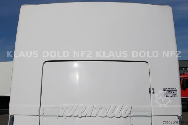 कार कैरियर ट्रेलर TURATELLO TR S 202 geschlossener Autotransporter