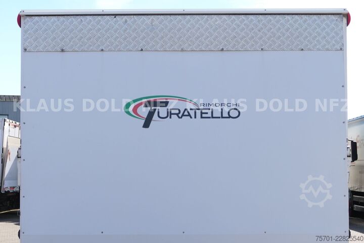 कार कैरियर ट्रेलर TURATELLO TR S 202 geschlossener Autotransporter