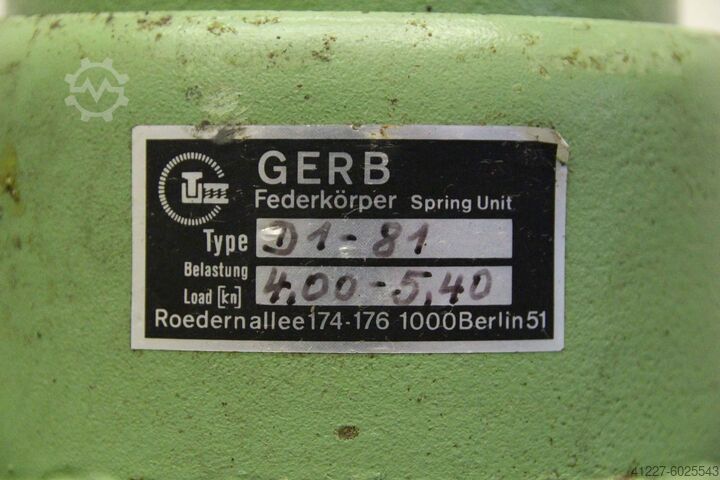 אלמנטים קפיצים 3 חלקים Gerb D1-81